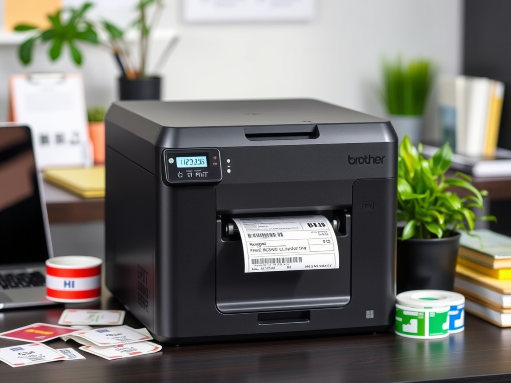 Brother etiket şeridi